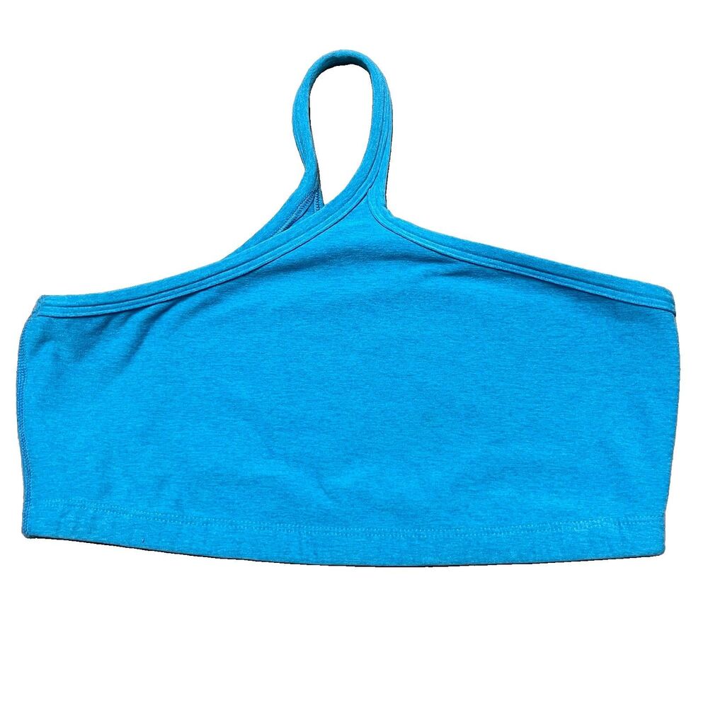 Beyond Yoga Spacedye One Up Bra Size Large Malibu Lagoon Heather Blue Workout